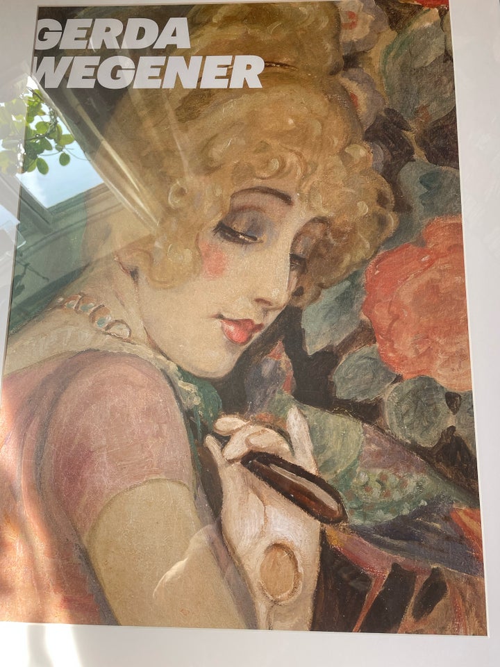 Plakat Gerda wegener motiv: