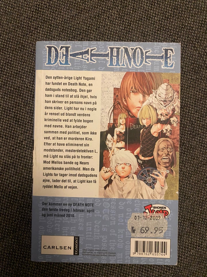 Death Note, vol. 9, Tegneserie