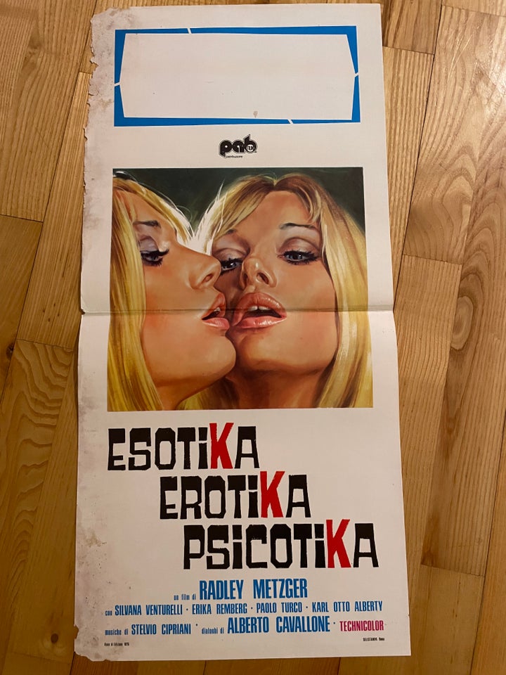 Original filmplakat Blandet