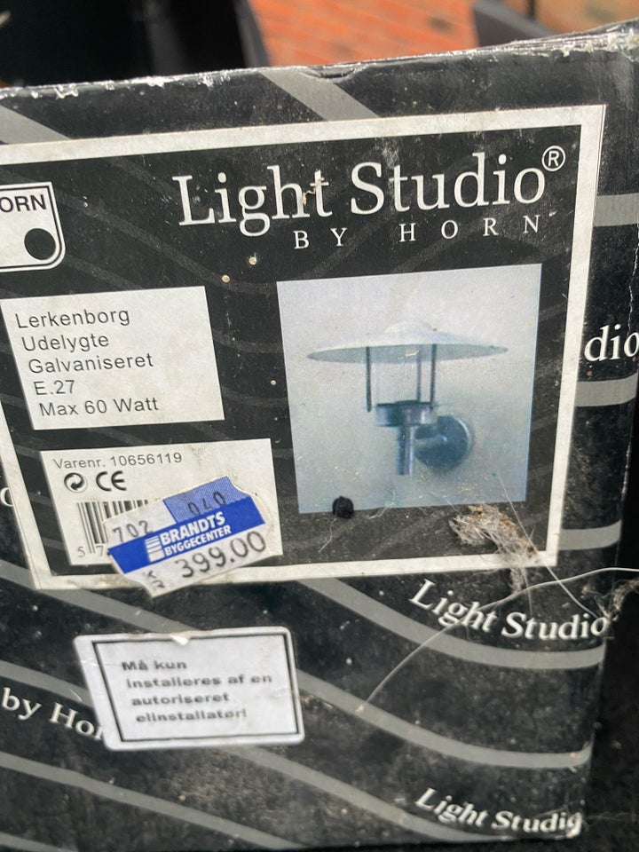 Væglampe Light studio by Horn