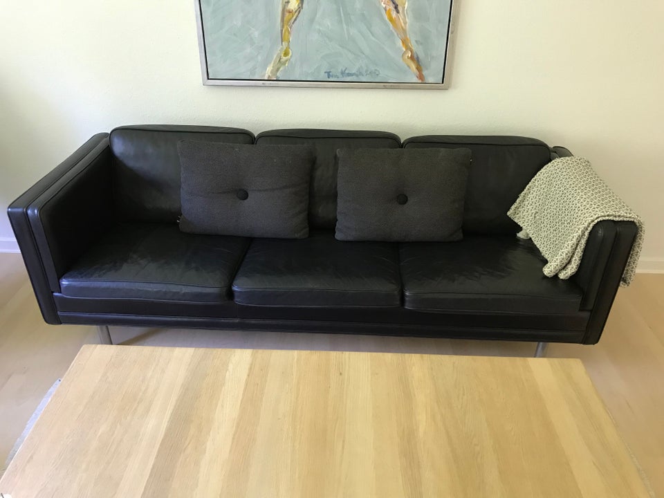 Sofa læder 3 pers