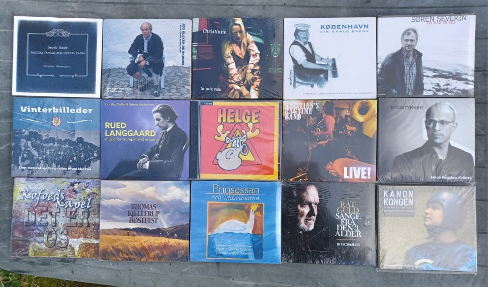 DIVERSE CD'ER / KUNSTNERE: DANSKE