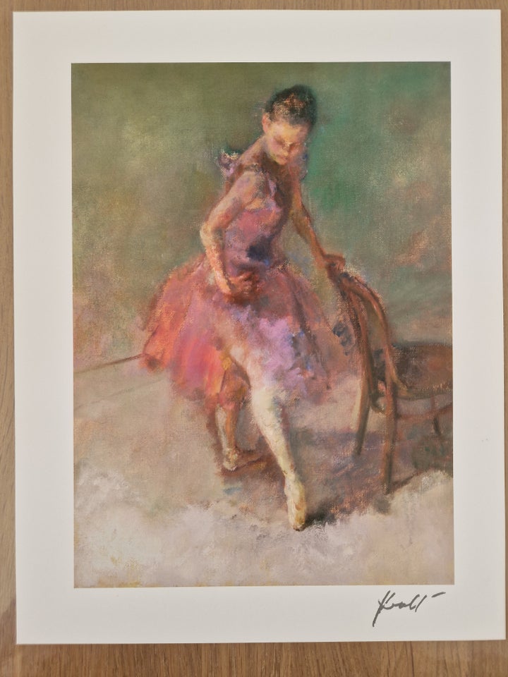 Tryk Hua Chen motiv: Ballerina