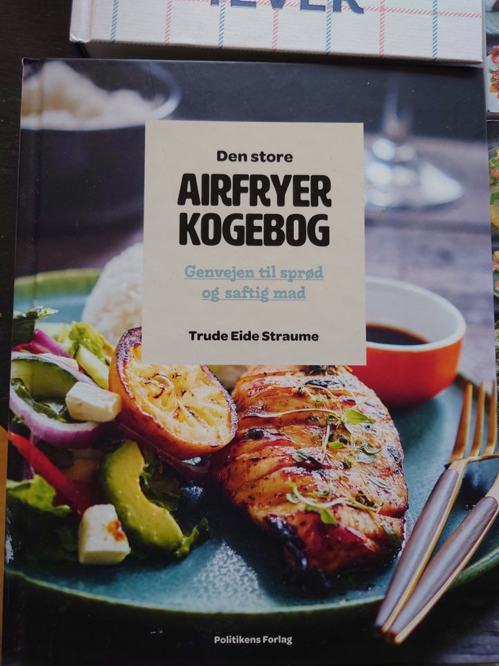 Div. airfryer bøger, emne: mad og