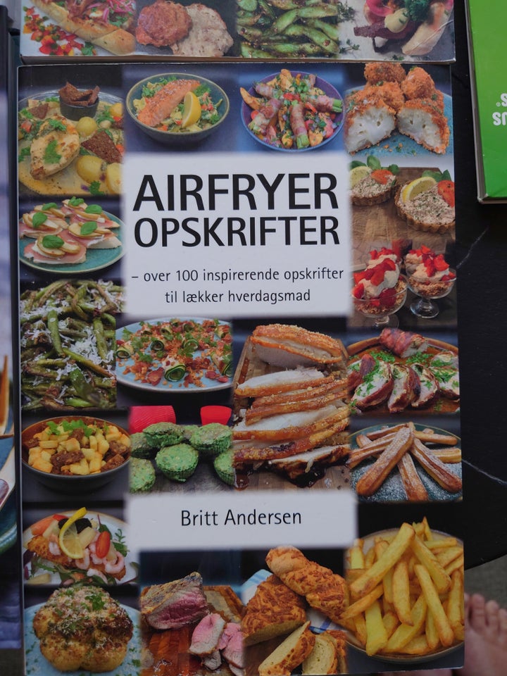 Div. airfryer bøger, emne: mad og