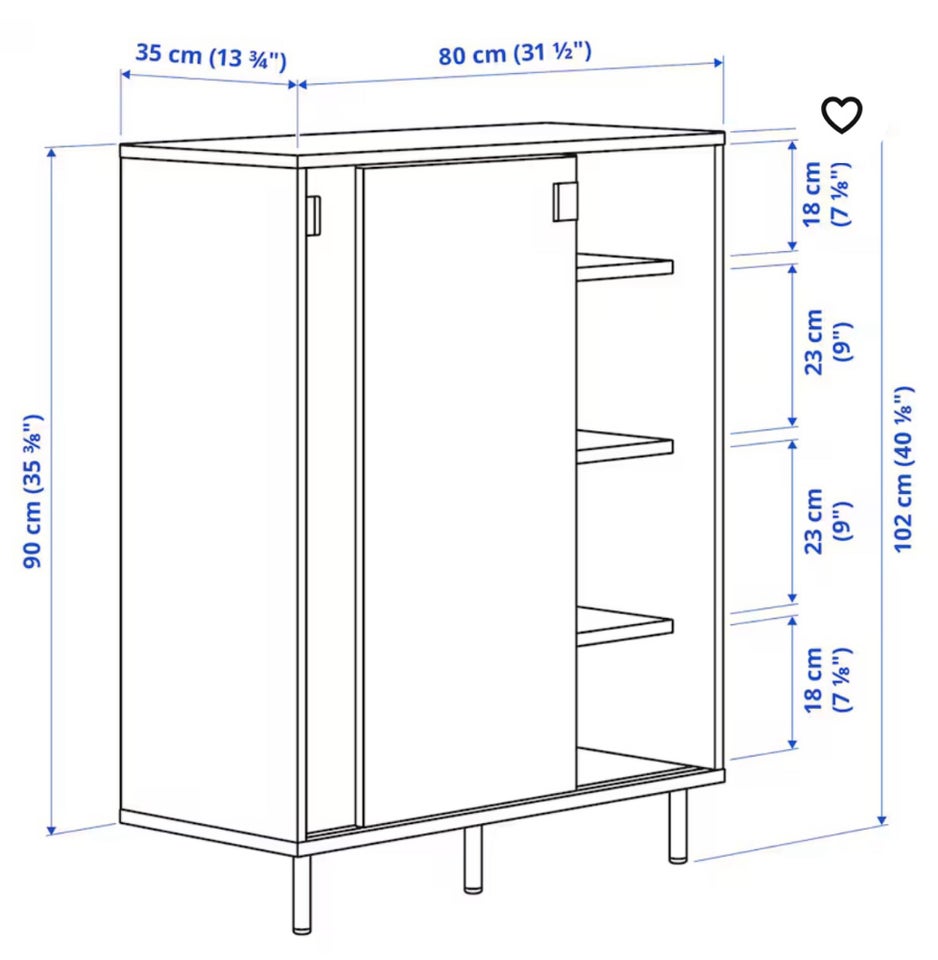 Skoskab Ikea