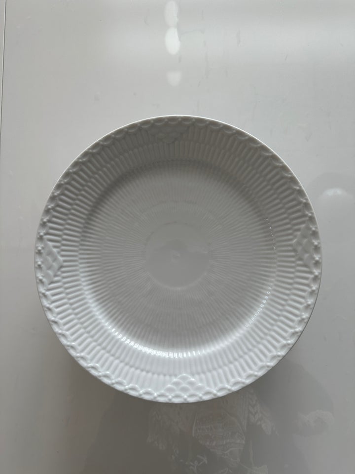 Porcelæn, 8 stk. Tallerken 25cm,