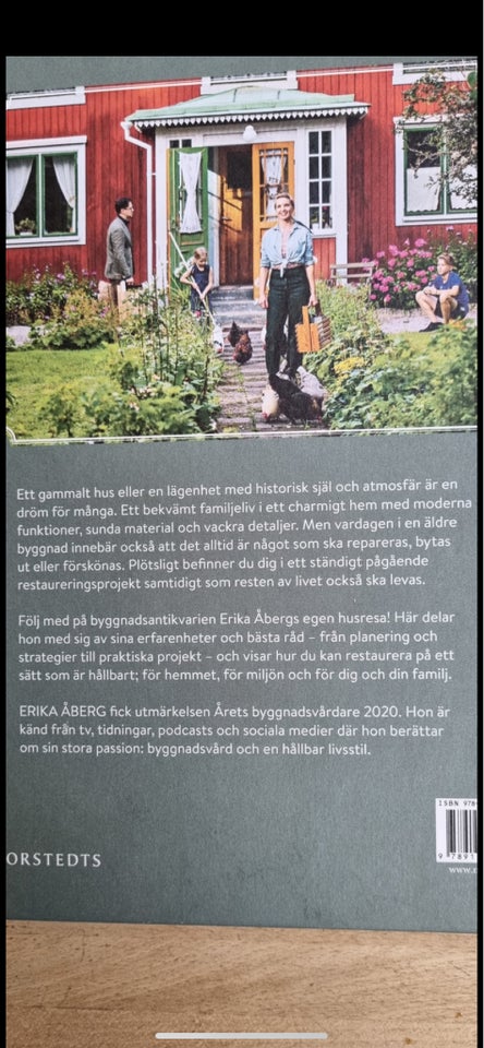 Byggnadsvård, Erika Åberg, emne: