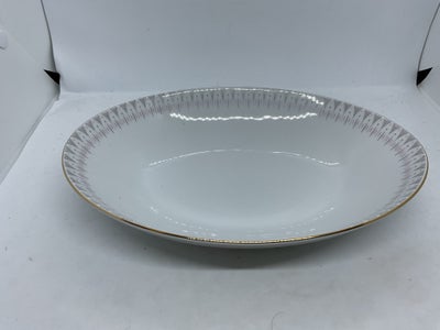 Porcelæn Oval Serveringsskål