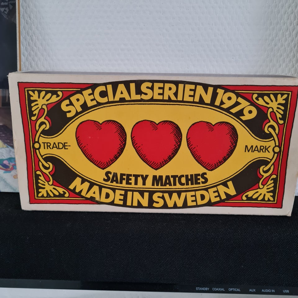 Tændstikæsker, Safety matches