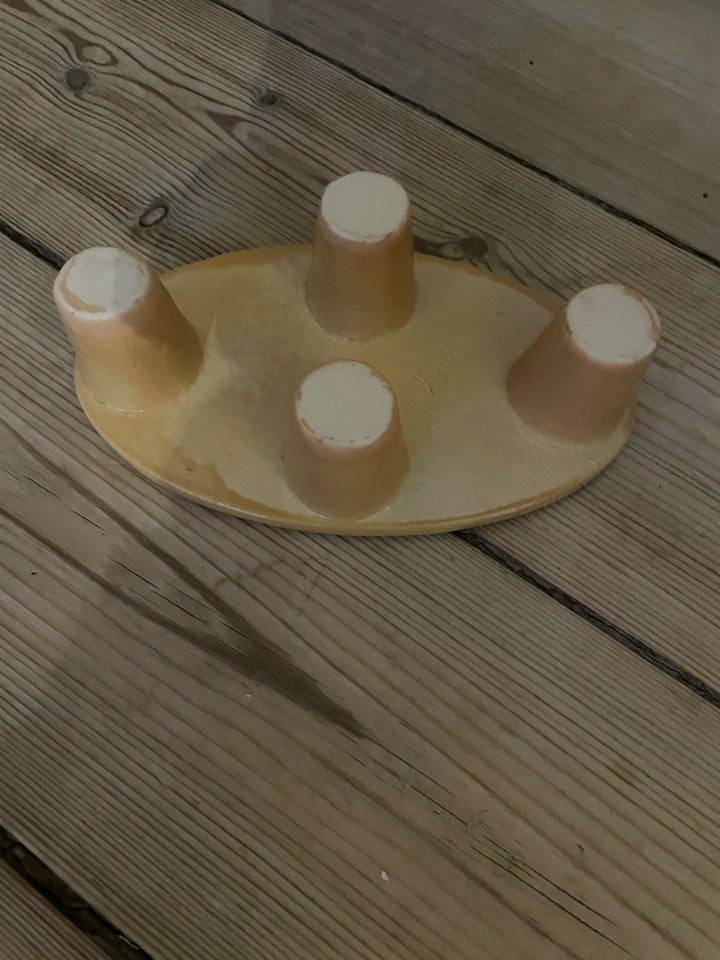 lysestage pateskål keramik