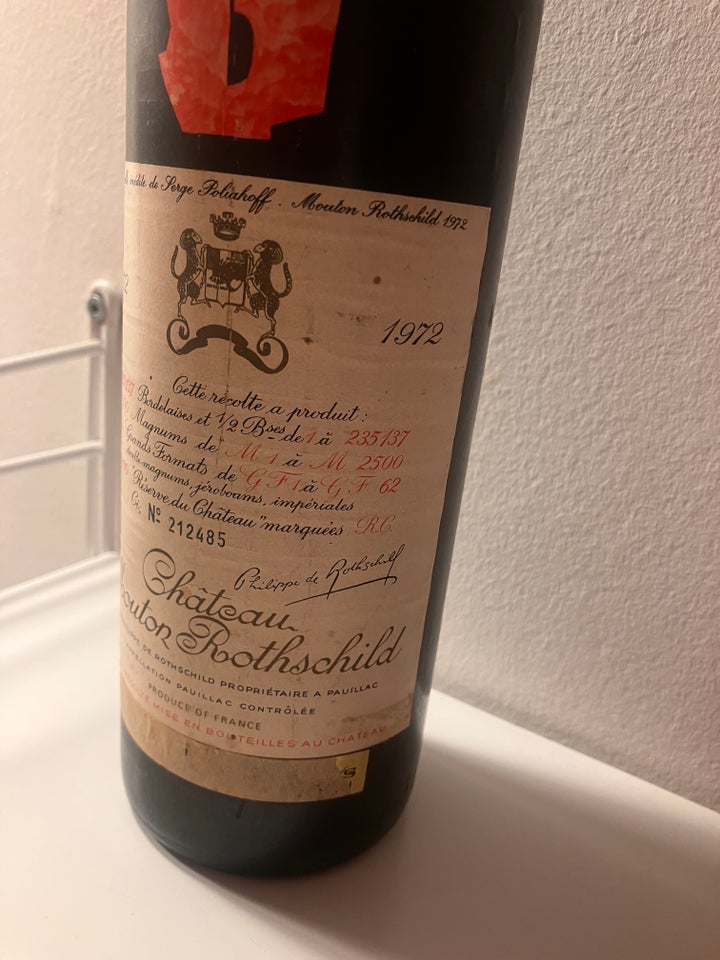 Vin, Chateau Mouton Rothschild