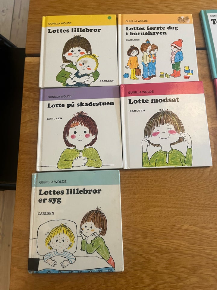 Lotte og Totte bøger Gunilla Wolde