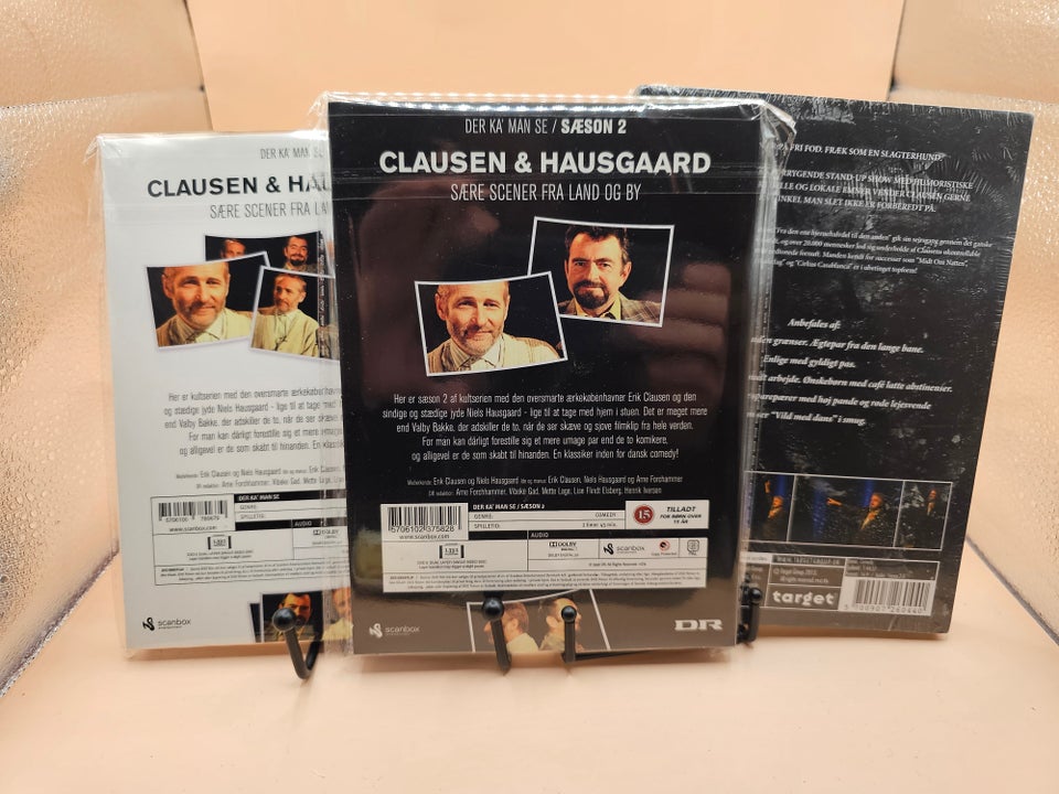 Clausen  Hausgaard sæson 1+2, DVD,