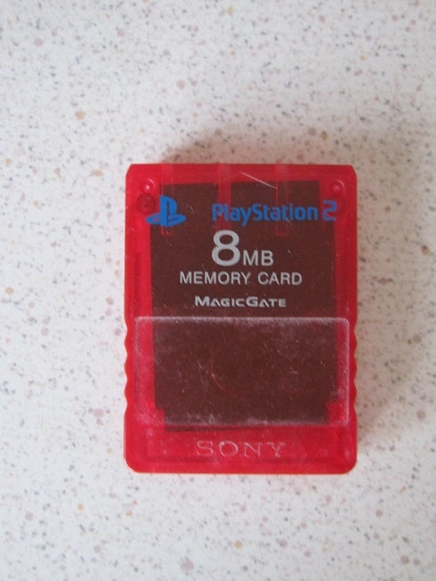 Playstation 2, Memory Card (har 6