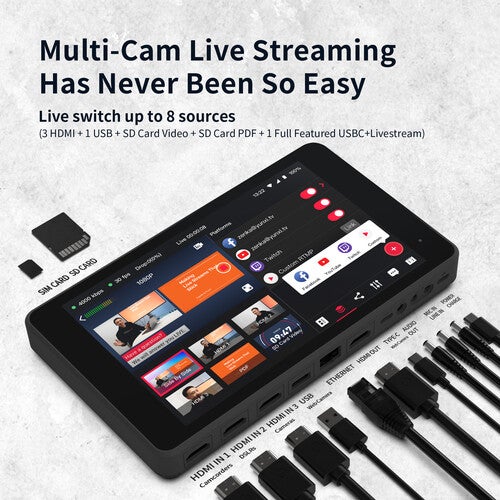 Mobil live video streamer,