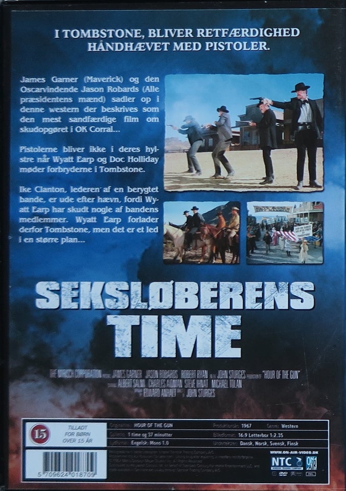 Seksløberens time, DVD, western