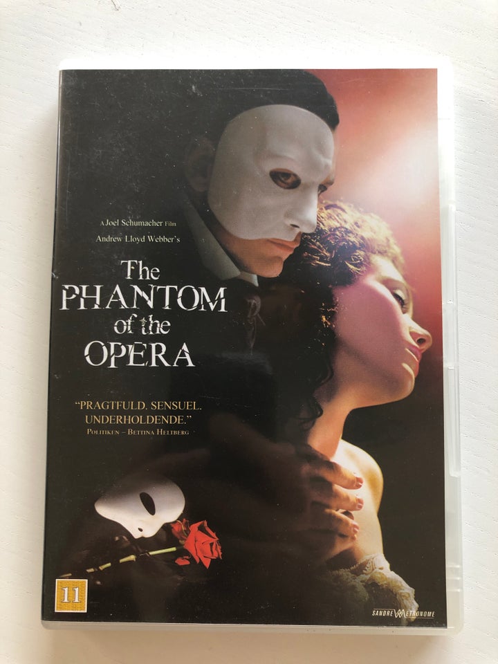 Phantom of the opera, instruktør