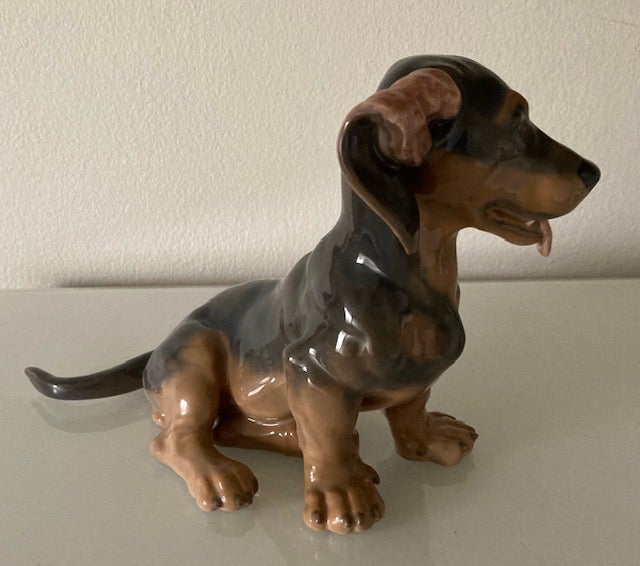 Porcelæn, Figur Gravhund, Royal