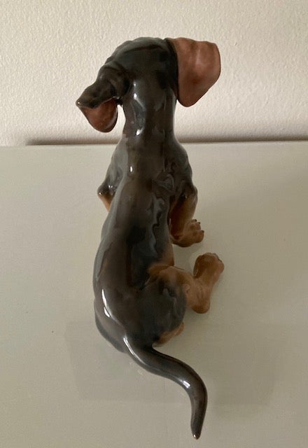 Porcelæn, Figur Gravhund, Royal