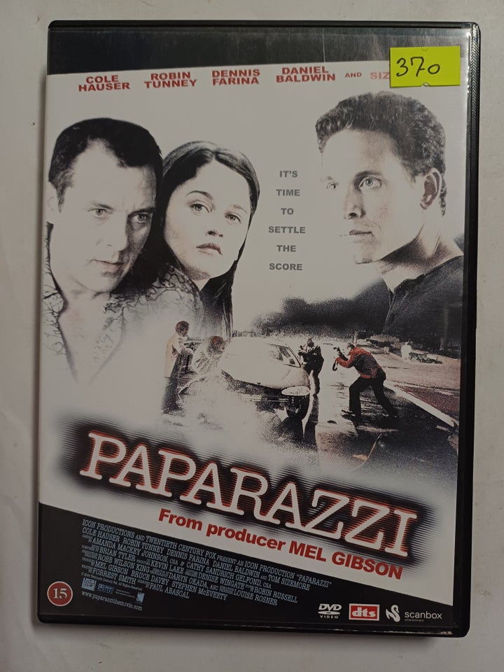 Paparazzi, DVD, thriller