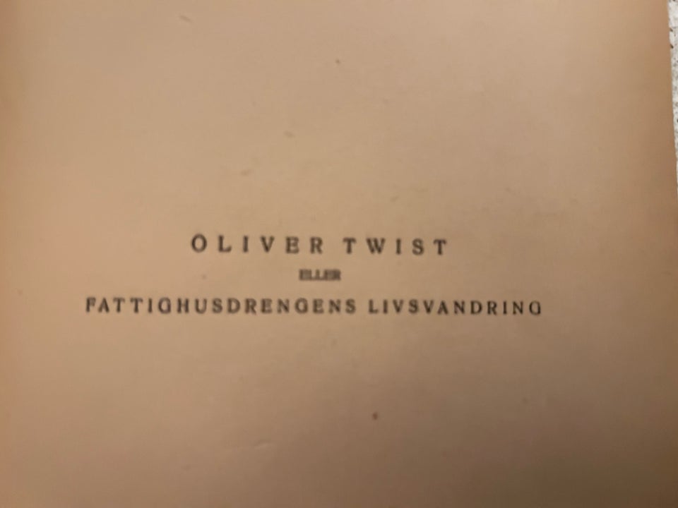 Oliver Twist, Charles Dickens,