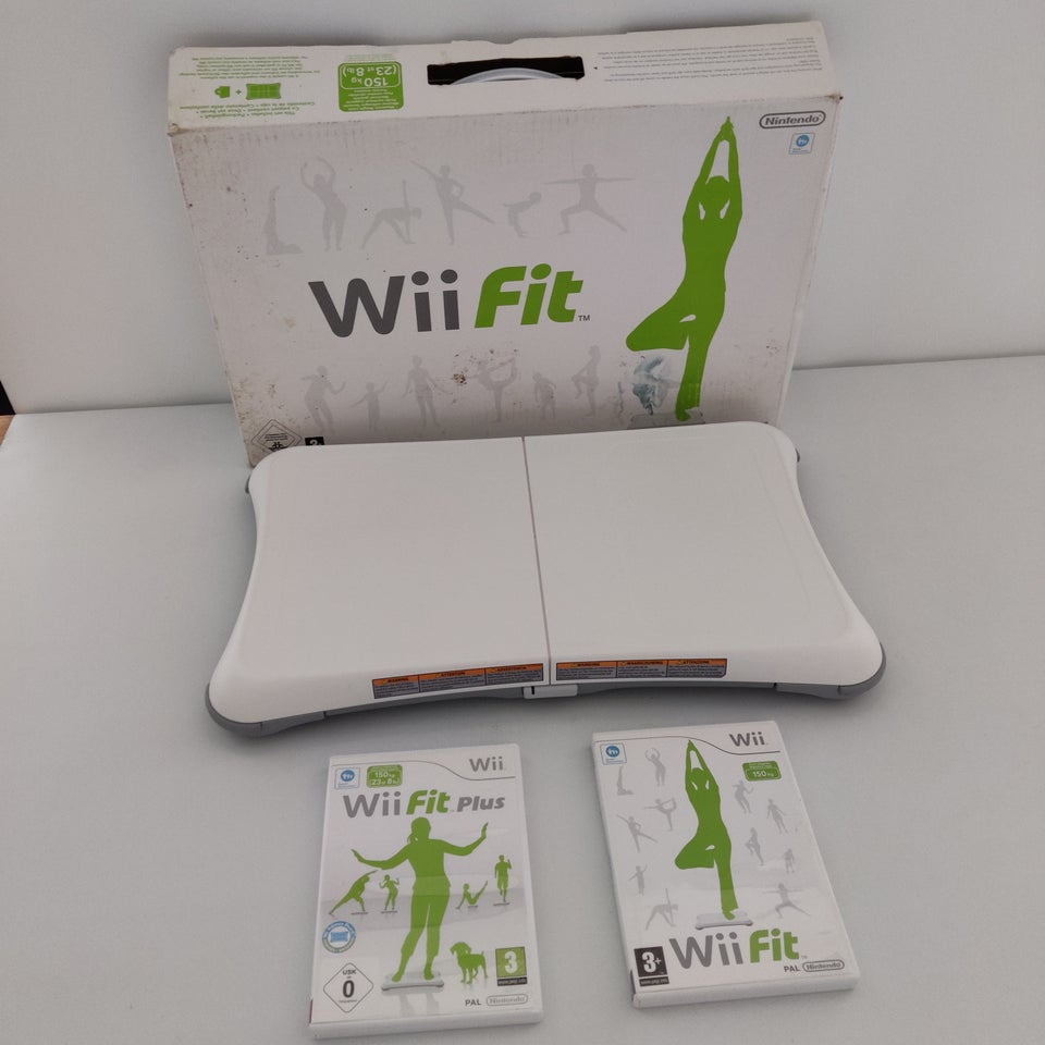 Wii Fit Inkl 2 spil Nintendo Wii