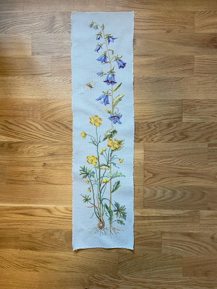 Broderi, Broderet blomster