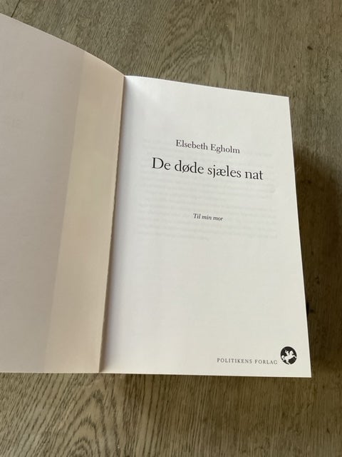 DE DØDE SJÆLES NAT, ELSEBETH