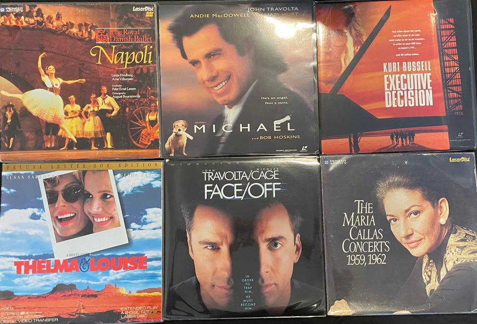 17 laserdisc-film, Laserdisc