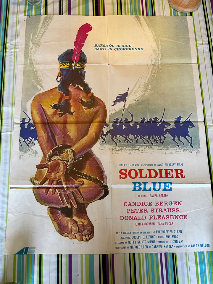 Filmplakat, motiv: Soldier Blue