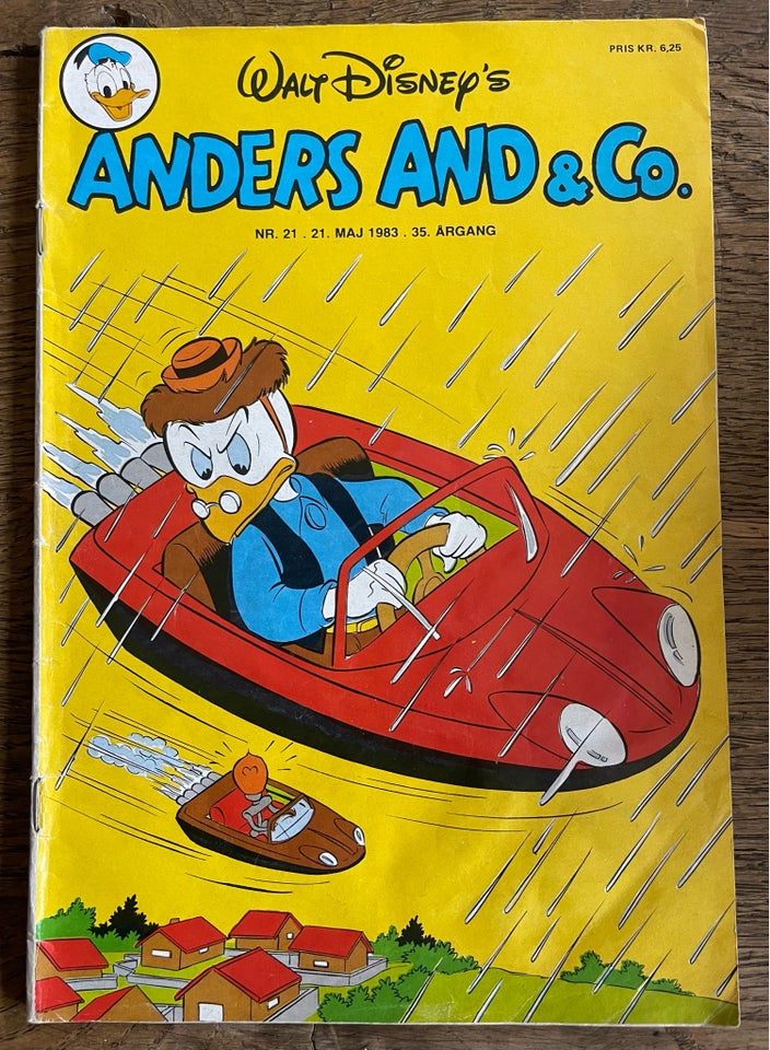 Anders And 1983 nr. 21. Inkl.