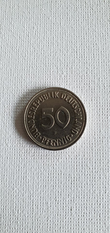 Vesteuropa, mønter, 50 pfenning