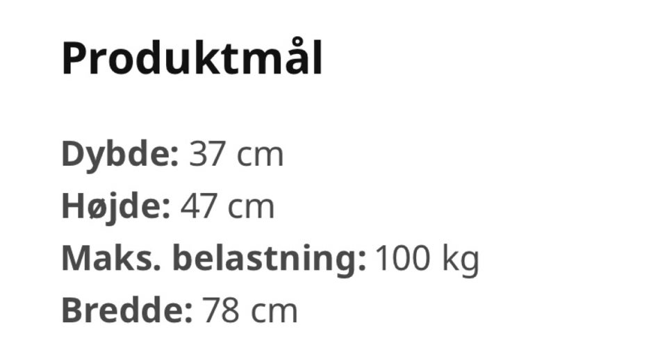 Bænk, Ikea bambus bænk