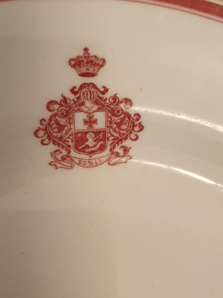 Porcelæn Gammel tallerken