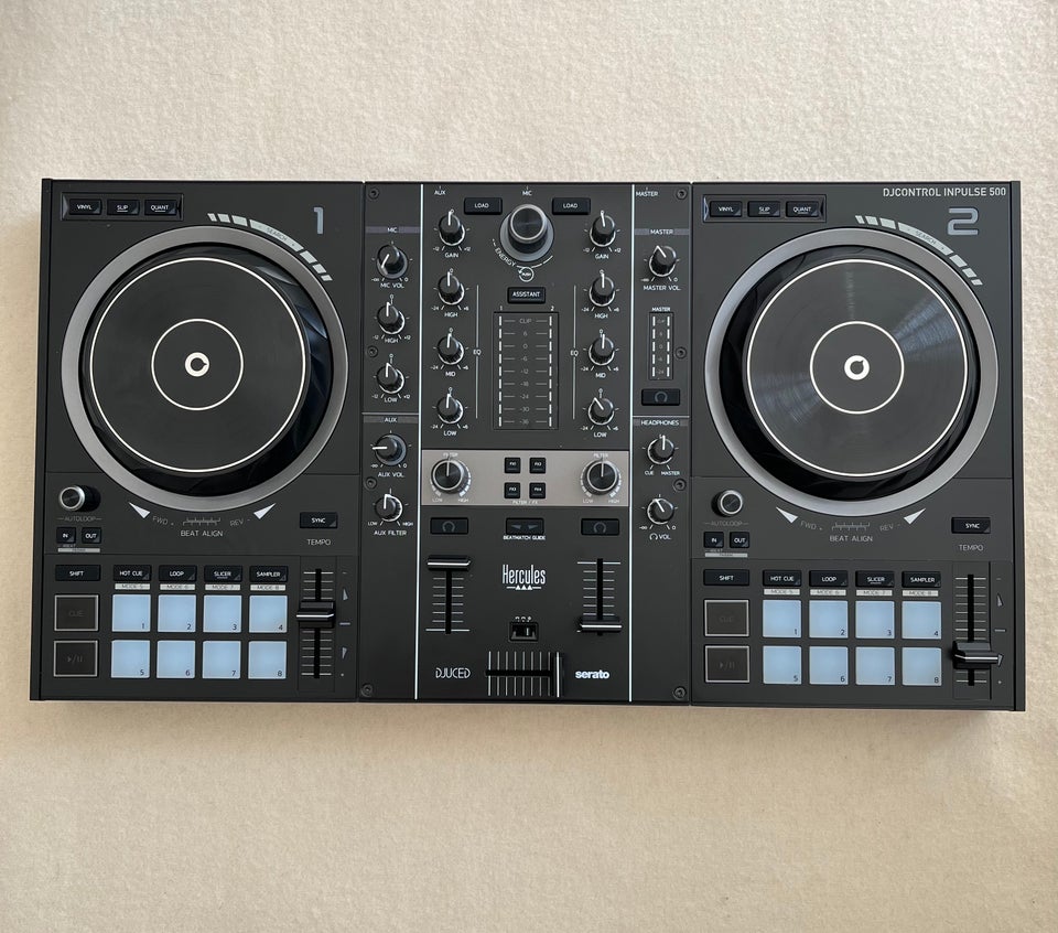 Dj Controller m. Taske, Hercules /