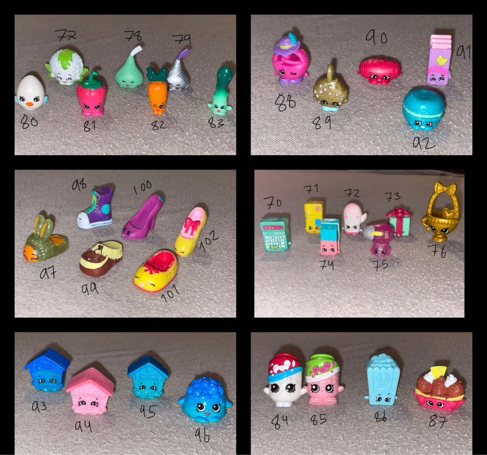 Samlefigurer, Shopkins