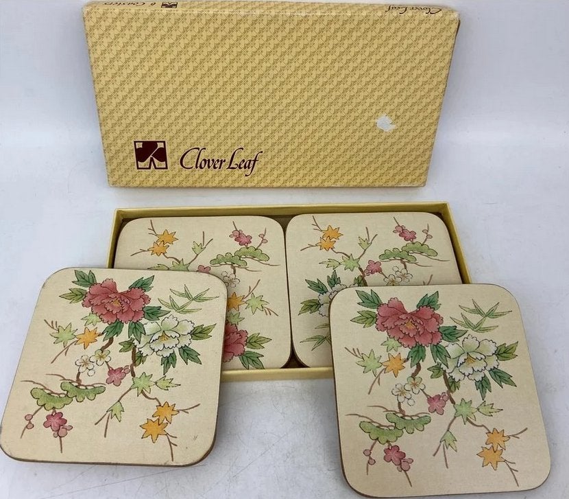 COASTERS JASON - CLOVER LEAF