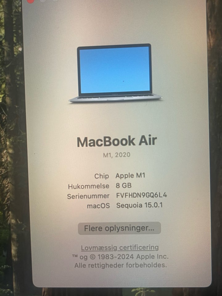 MacBook Air, Macbook Air M1 2020,