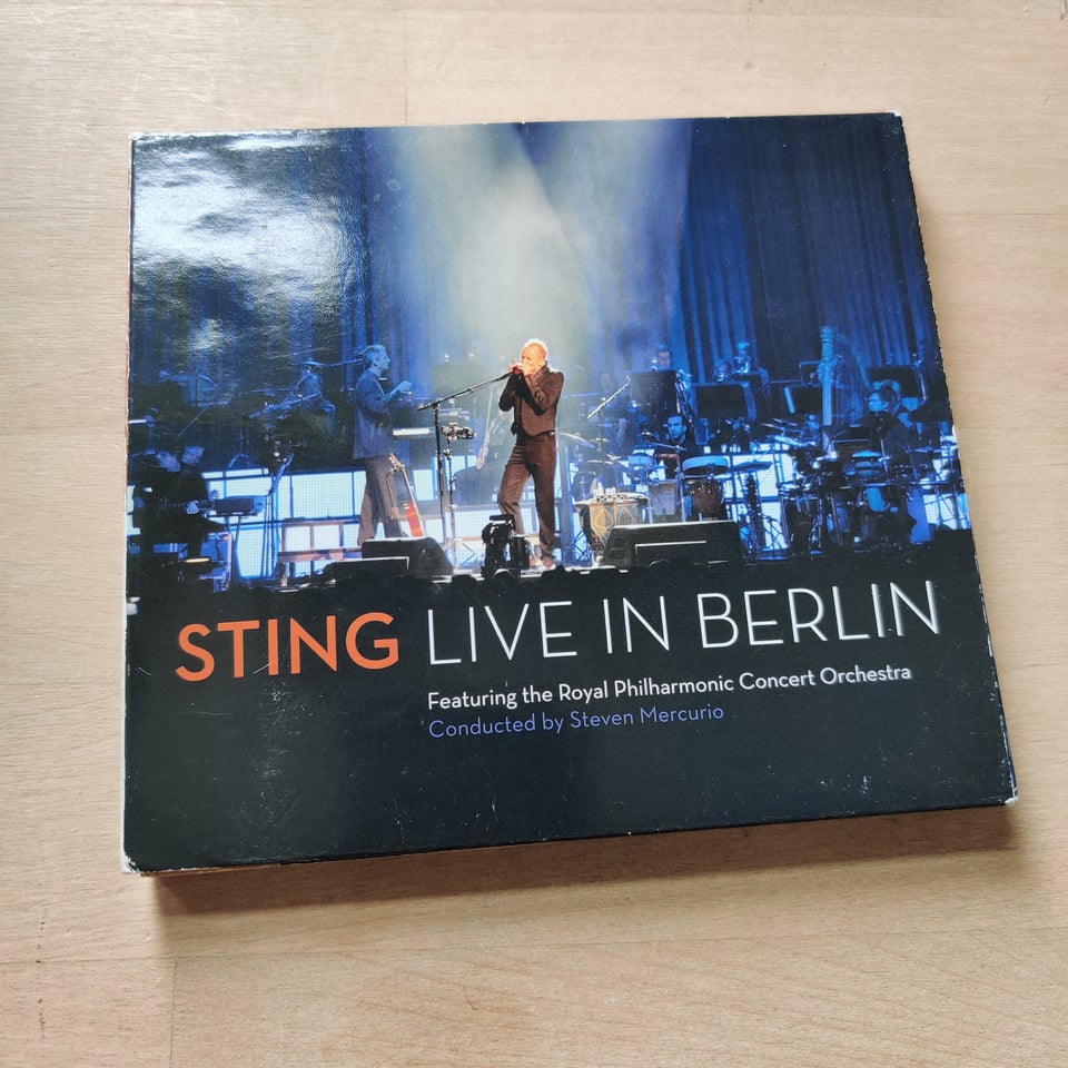 Sting: CD +DVD Live in Berlin, rock