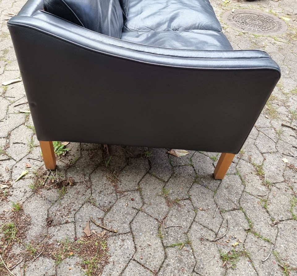 Sofa læder 3 pers