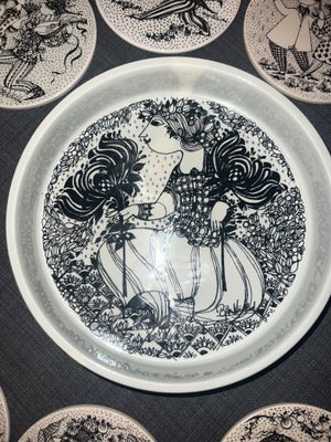 Porcelæn Fad og platter Bjørn