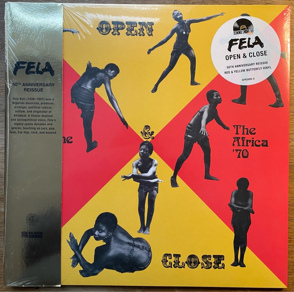 LP, Fela Kuti, Open  Close