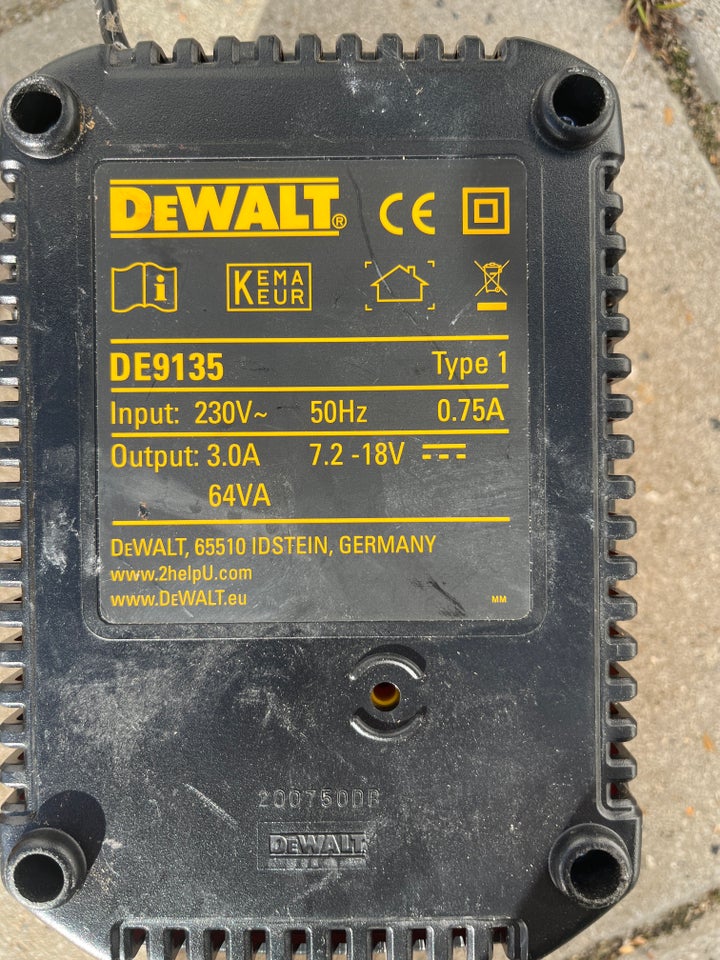 Lader, DeWalt