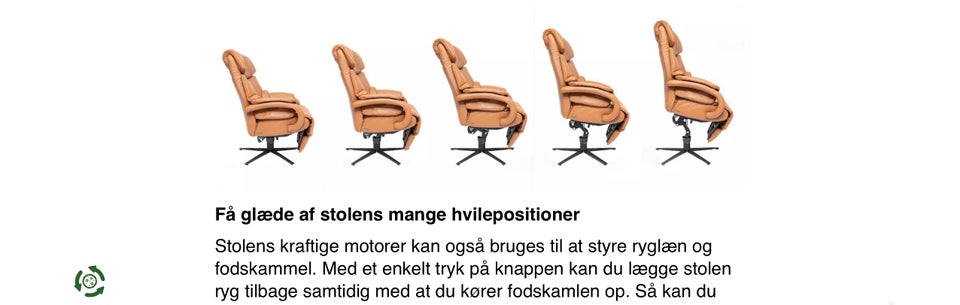 Hvilestol læder Himolla