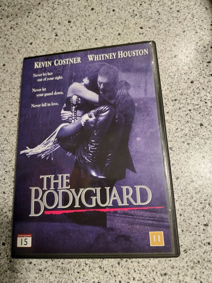 The Bodyguard, DVD, thriller