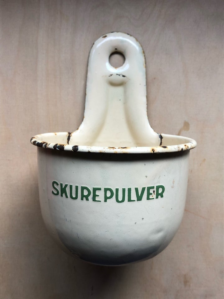 Skurepulver-holder Madam blå