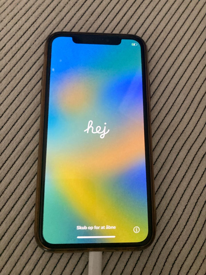 iPhone X 256 GB grå