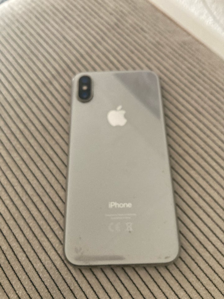 iPhone X 256 GB grå