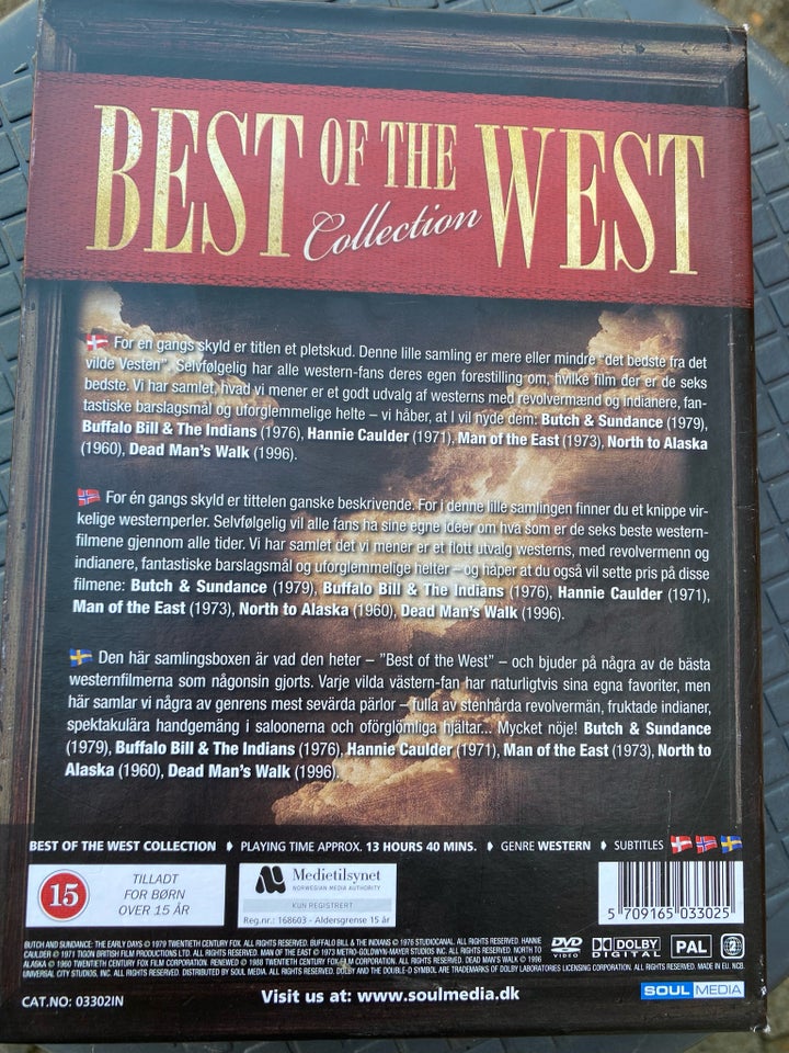 Best of the west DVD western